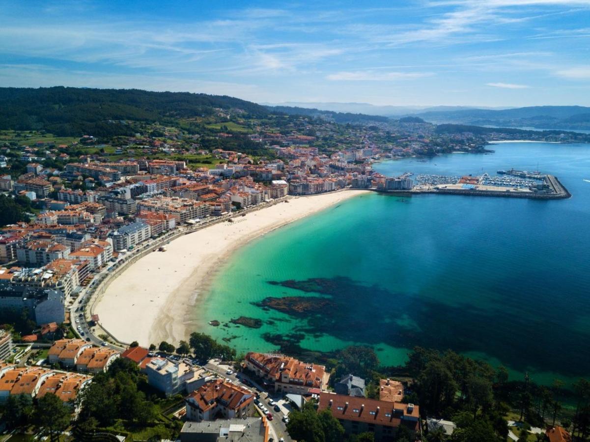 Apartamento Vicano - Playa Silgar Sanxenxo Bagian luar foto